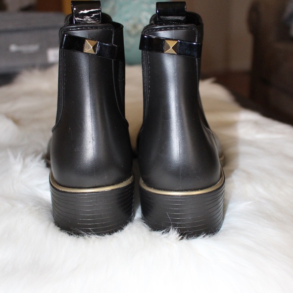Kate Spade New York, Sedgwick Chelsea Ankle Rain rubber boots with bow - Picture 5 of 12